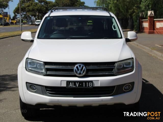 2016 VOLKSWAGEN AMAROK TDI420 TRENDLINE (4X4) 2H MY16 DUAL CAB