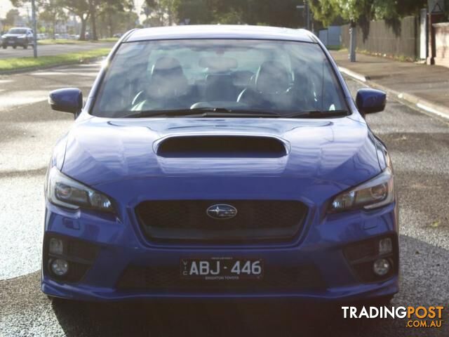 2014 SUBARU WRX PREMIUM (AWD) MY15 SEDAN