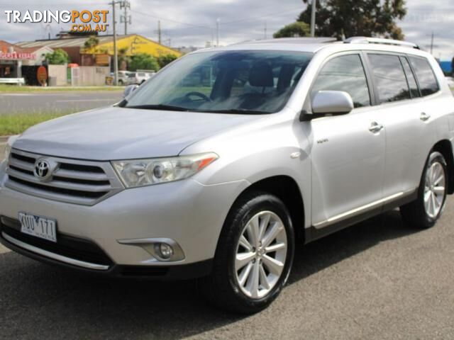 2011 TOYOTA KLUGER GRANDE (4X4) GSU45R MY11 UPGRADE  WAGON - photo 3 of 34