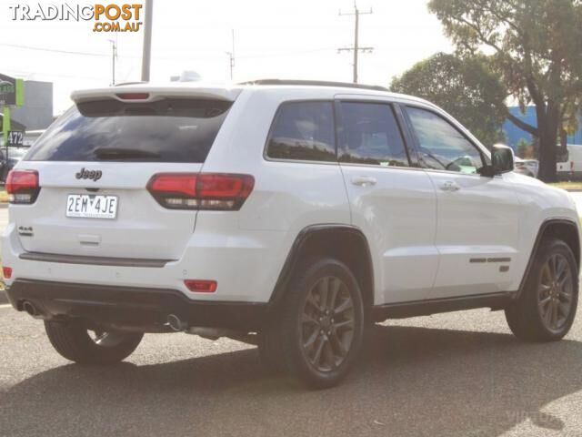 2016 JEEP GRAND CHEROKEE 75TH ANNIVERSARY (4X4) WK MY16 WAGON - photo 4 of 25