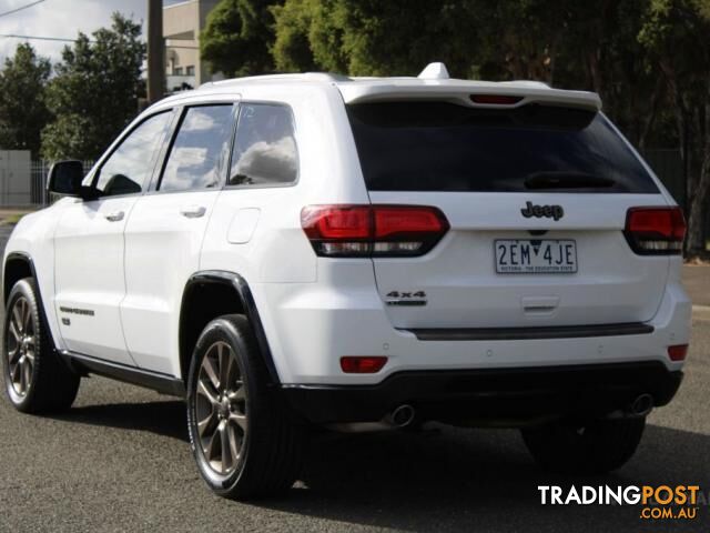 2016 JEEP GRAND CHEROKEE 75TH ANNIVERSARY (4X4) WK MY16  WAGON - photo 5 of 25