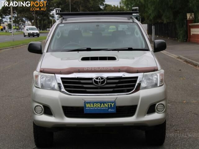 2014 TOYOTA HILUX SR (4X4) KUN26R MY14 DUAL CAB