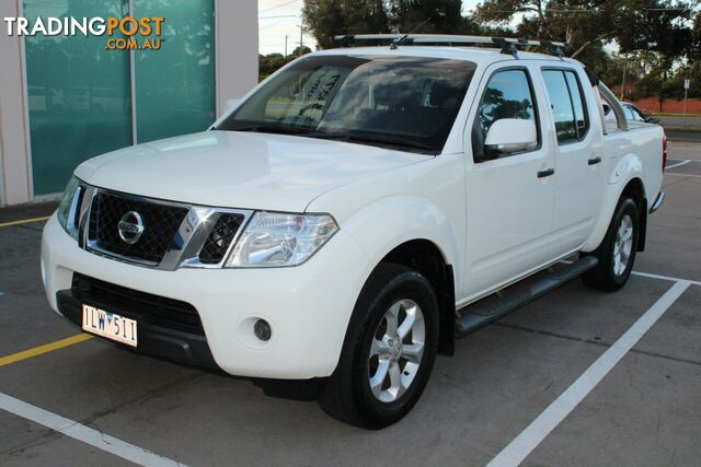 2013 NISSAN NAVARA D40  DUAL CAB PICK-UP