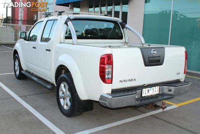 2013 NISSAN NAVARA D40  DUAL CAB PICK-UP