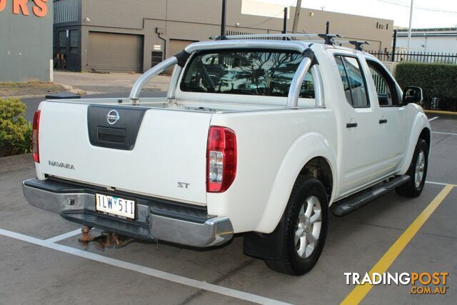 2013 NISSAN NAVARA D40  DUAL CAB PICK-UP