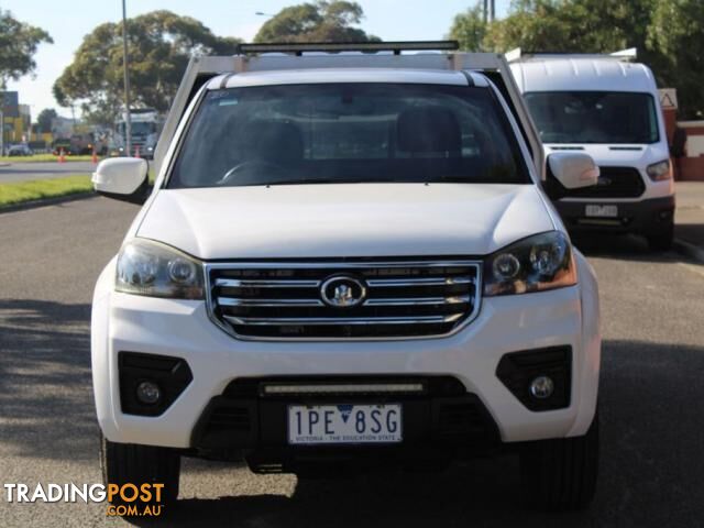 2019 GREAT WALL STEED (4X2) K2 CAB CHASSIS