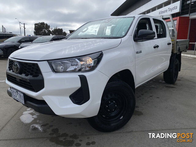 2025 TOYOTA HILUX 4X4 WORKMATE 2.4L T DIESEL AUTOMATIC DOUBLE CAB C/C DUAL...