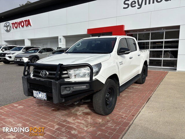 2016 TOYOTA HILUX 4X4 SR 2.8L T DIESEL AUTOMATIC DOUBLE CAB DUAL CAB