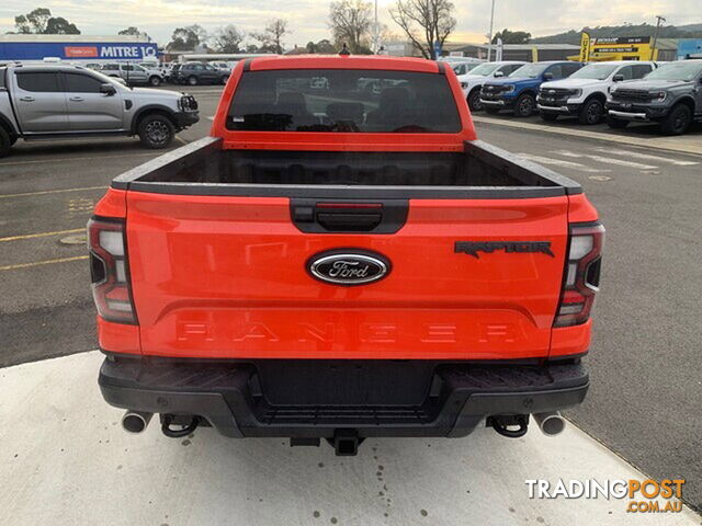 2024 FORD RANGER FORD RANGER 2024.50 DOUBLE CAB PICKUP RAPTOR . 3.0L V6 PETROL 10 SPD AUTO 4  DOUBLE CAB PICKUP