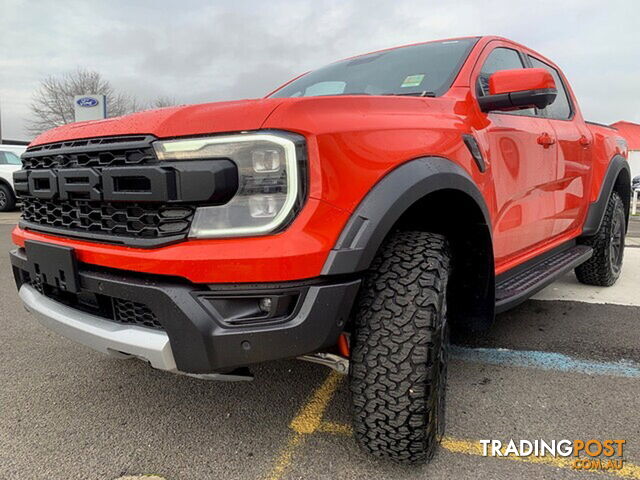 2024 FORD RANGER FORD RANGER 2024.50 DOUBLE CAB PICKUP RAPTOR . 3.0L V6 PETROL 10 SPD AUTO 4  DOUBLE CAB PICKUP