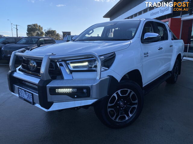2022 TOYOTA HILUX 4X4 SR5 2.8L T DIESEL AUTOMATIC DOUBLE CAB DUAL CAB