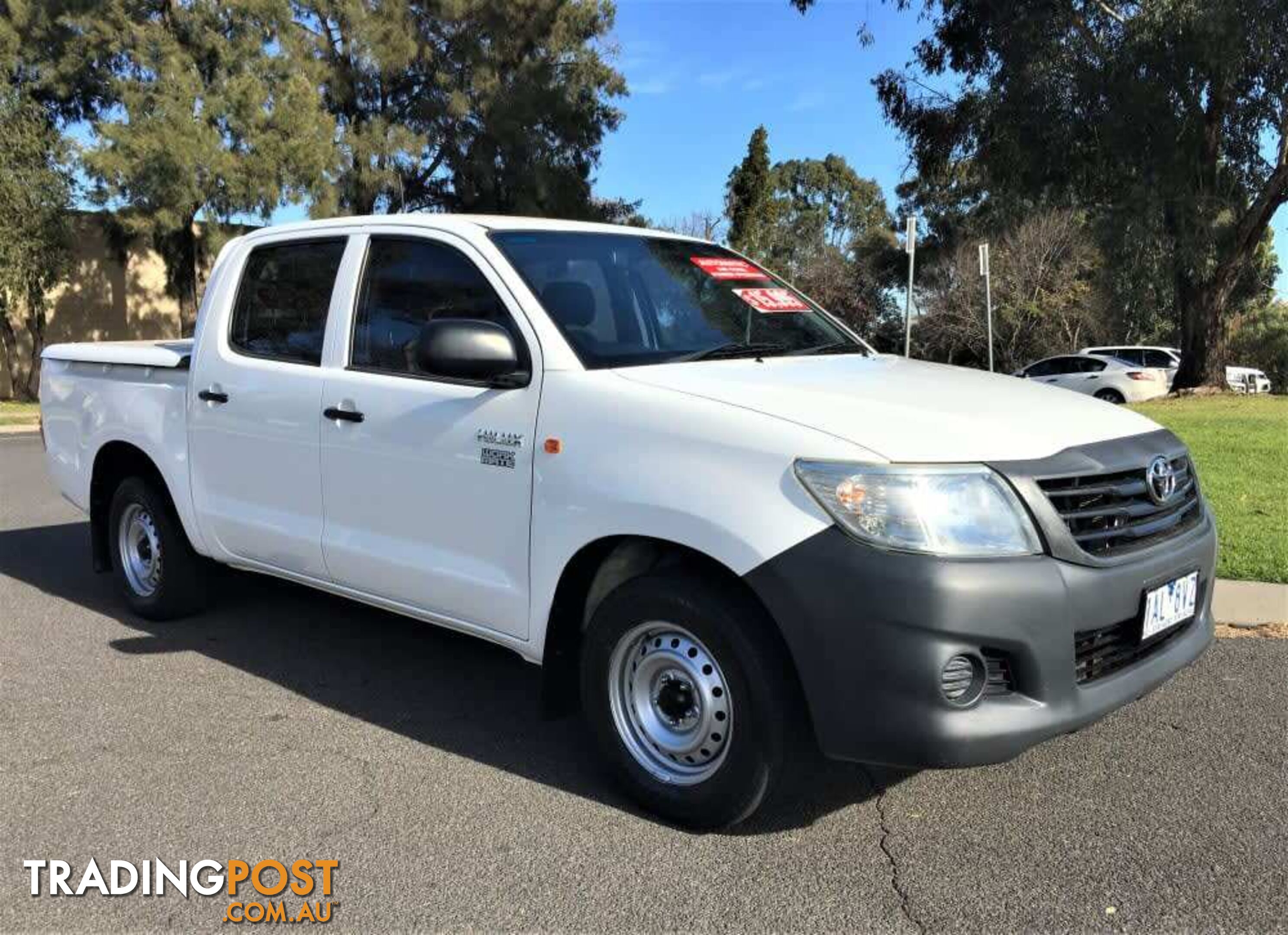 2012 TOYOTA HILUX WORKMATE  DUAL CAB P/UP