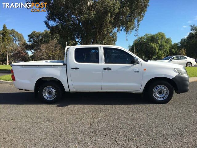 2012 TOYOTA HILUX WORKMATE  DUAL CAB P/UP