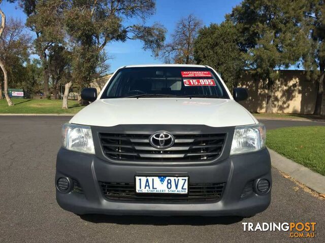 2012 TOYOTA HILUX WORKMATE  DUAL CAB P/UP