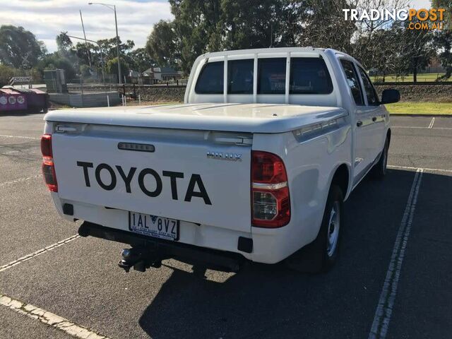 2012 TOYOTA HILUX WORKMATE  DUAL CAB P/UP