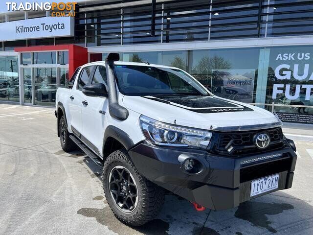 2019 TOYOTA HILUX 4X4 RUGGED X 2.8L T DIESEL AUTOMATIC DOUBLE CAB  DUAL CAB