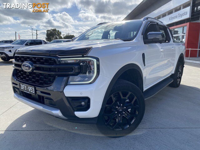 2024 FORD RANGER 2024.50 DOUBLE CAB PICKUP WILDTRAK . 2.0L BIT DSL 10 SPD AUTO 4...