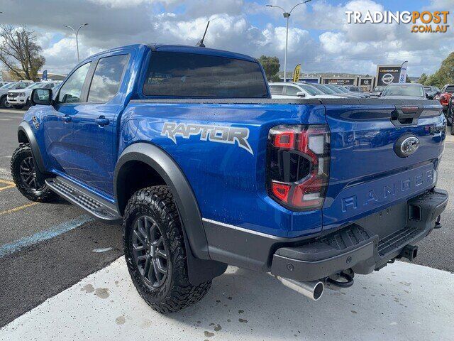 2024 FORD RANGER FORD RANGER 2024.50 DOUBLE CAB PICKUP RAPTOR . 3.0L V6 PETROL 10 SPD AUTO 4  DOUBLE CAB PICKUP