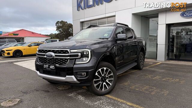 2025 FORD RANGER 2026.00 DOUBLE CAB PICKUP PLATINUM 3.0L V6 10 SPD AUTO 4X4...