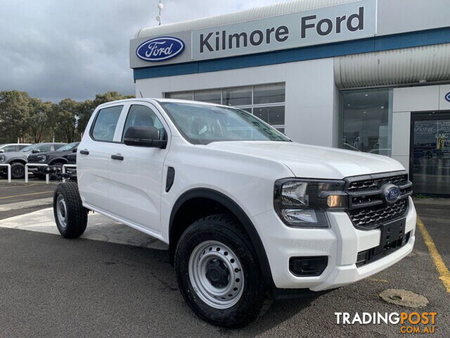 2024 FORD RANGER FORD RANGER 2024.50 DOUBLE CAB CHASSIS XL . 2.0L BIT DSL 10 SPD AUTO 4X4 .  DOUBLE CAB CHASSIS