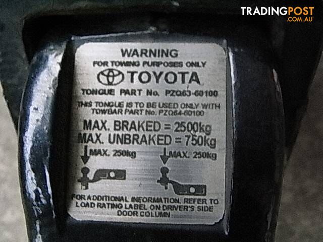 TOYOTA PRADO - PZQ64-60100 and TONGUE Part No - PZQ63-60100. pic - photo 4 of 6