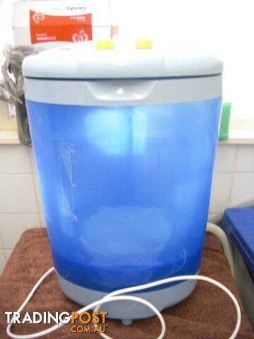 MOBILE WASHING MACHINE... 4KG. 240 VOLT SIZE 650 X 350 X 300 MM