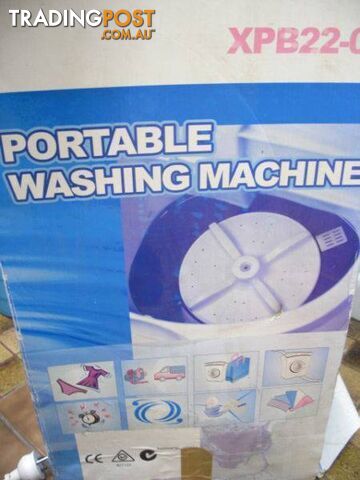 MOBILE WASHING MACHINE... 4KG. 240 VOLT SIZE 650 X 350 X 300 MM