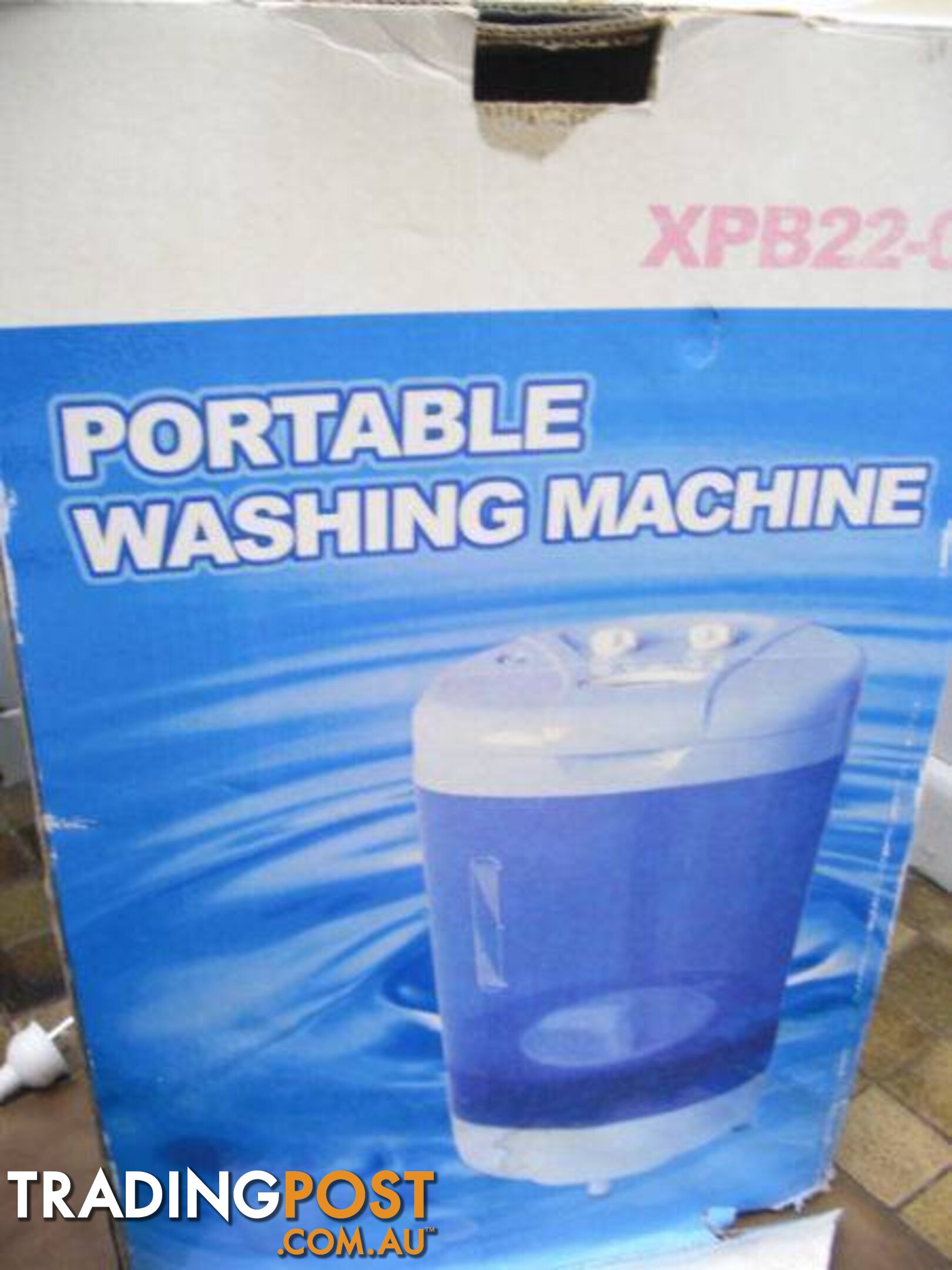 MOBILE WASHING MACHINE... 4KG. 240 VOLT SIZE 650 X 350 X 300 MM