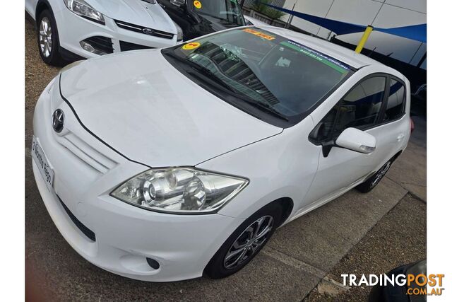 2011 TOYOTA COROLLA ASCENT ZRE152R HATCHBACK