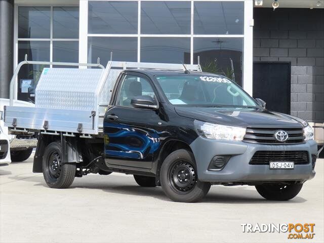2017 TOYOTA HILUX WORKMATE TGN121R SINGLE CAB CAB CHASSIS