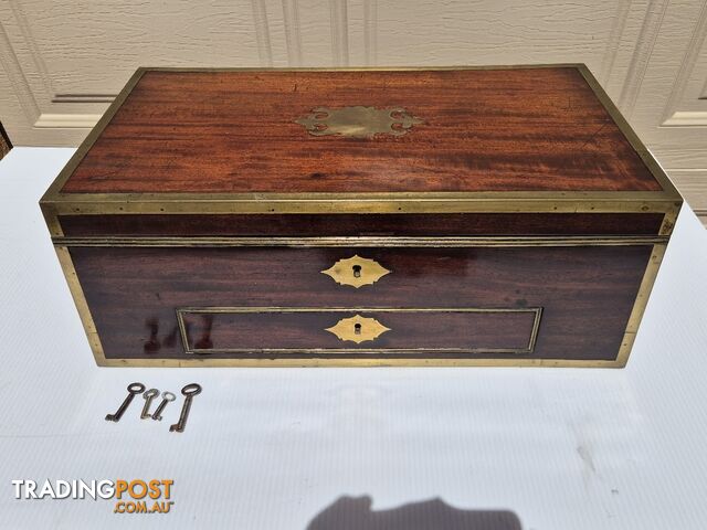 Antique Travelling Writing Desk