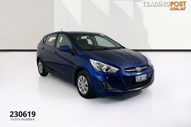 2017 HYUNDAI ACCENT ACTIVE RB4 5D HATCHBACK