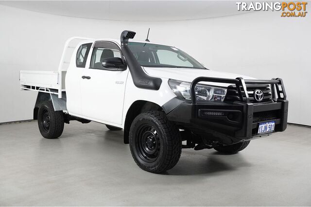 2018 TOYOTA HILUX WORKMATE (4X4) GUN125R MY19 X CAB CAB CHASSIS