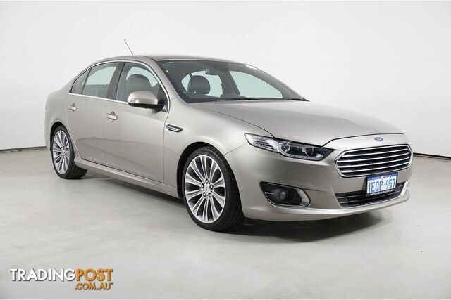 2014 FORD FALCON G6E TURBO FG X SEDAN