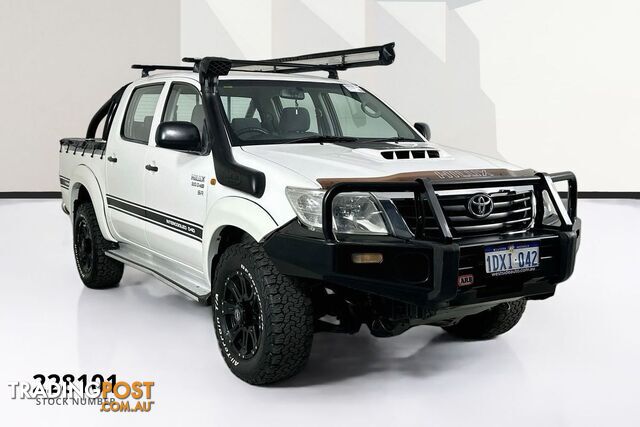 2012 TOYOTA HILUX SR (4X4) KUN26R MY12 DUAL CAB P/UP