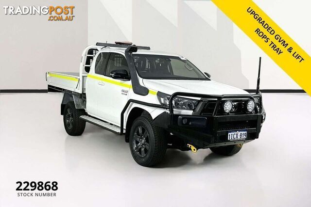 2023 TOYOTA HILUX SR (4X4) GUN126R X CAB C/CHAS