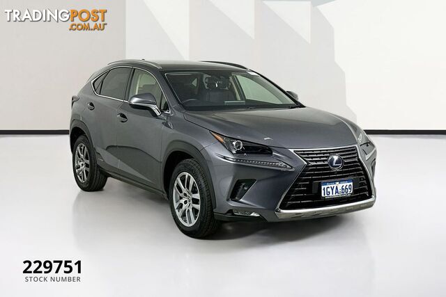 2019 LEXUS NX300H LUXURY HYBRID (FWD) AYZ10R 4D WAGON
