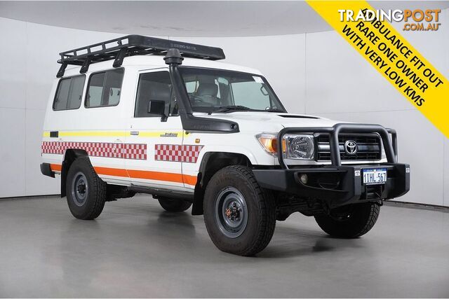 2014 TOYOTA LANDCRUISER WORKMATE (4X4) 3 SEAT VDJ78R MY12 UPDATE TROOP CARRIER