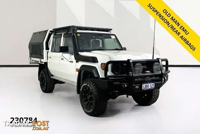 2023 TOYOTA LANDCRUISER LC79 GXL GDJL79R DOUBLE C/CHAS