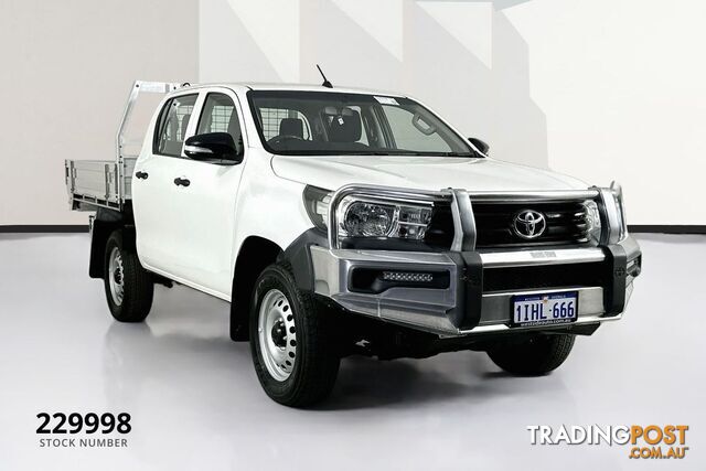 2017 TOYOTA HILUX WORKMATE (4X4) GUN125R DUAL CAB UTILITY