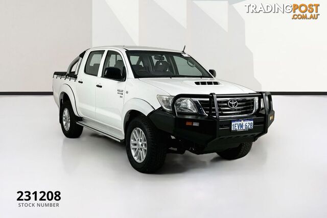 2012 TOYOTA HILUX SR (4X4) KUN26R DUAL CAB P/UP