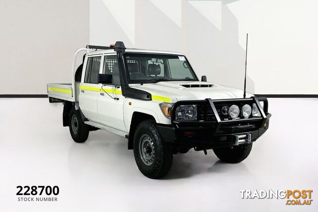 2020 TOYOTA LANDCRUISER WORKMATE VDJ79R DOUBLE C/CHAS