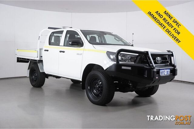 2022 TOYOTA HILUX WORKMATE (4X4) GUN125R DOUBLE CAB CHASSIS