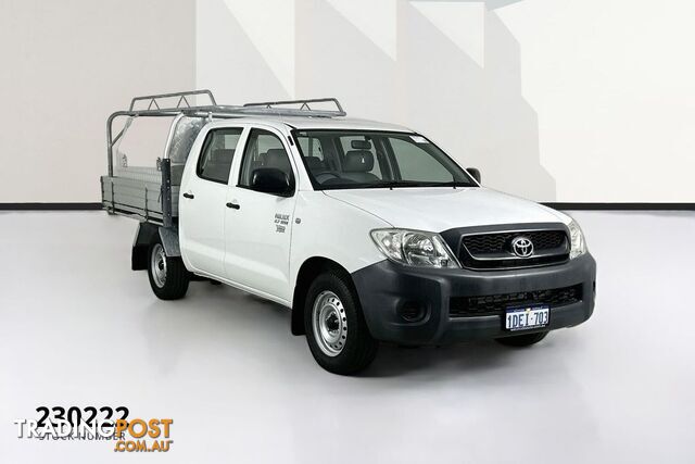 2009 TOYOTA HILUX WORKMATE TGN16R 09 UPGRADE DUAL CAB P/UP