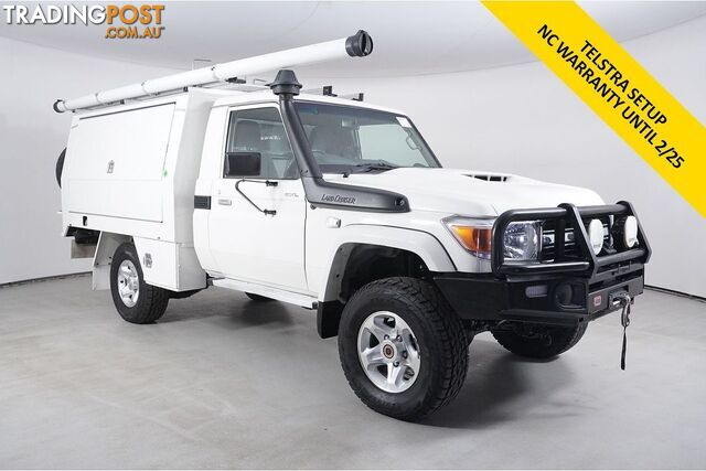 2020 TOYOTA LANDCRUISER GXL (4X4) VDJ79R CAB CHASSIS