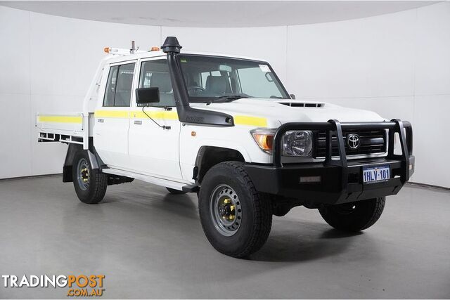 2021 TOYOTA LANDCRUISER WORKMATE VDJ79R DOUBLE CAB CHASSIS