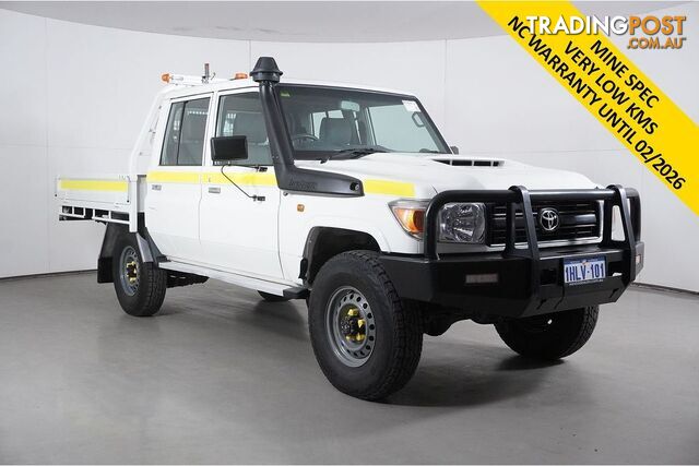 2021 TOYOTA LANDCRUISER WORKMATE VDJ79R DOUBLE CAB CHASSIS