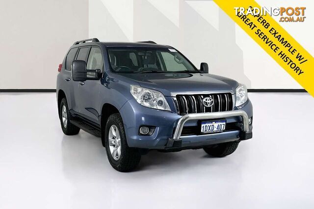 2012 TOYOTA LANDCRUISER PRADO GXL (4X4) KDJ150R 11 UPGRADE 4D WAGON