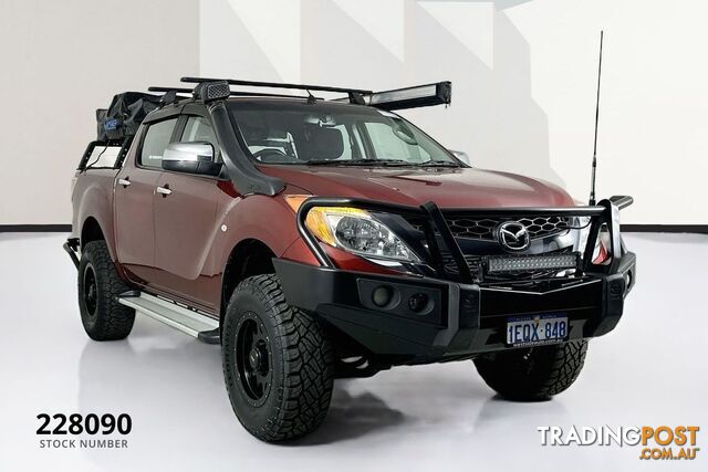 2014 MAZDA BT-50 XTR (4X4) MY13 DUAL CAB UTILITY
