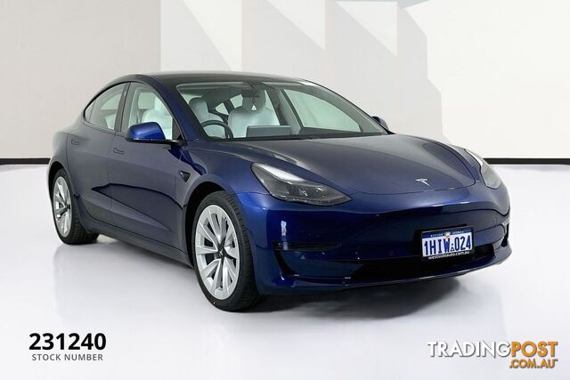 2021 TESLA MODEL LONG RANGE AWD MY21 UPDATE 5D SEDAN
